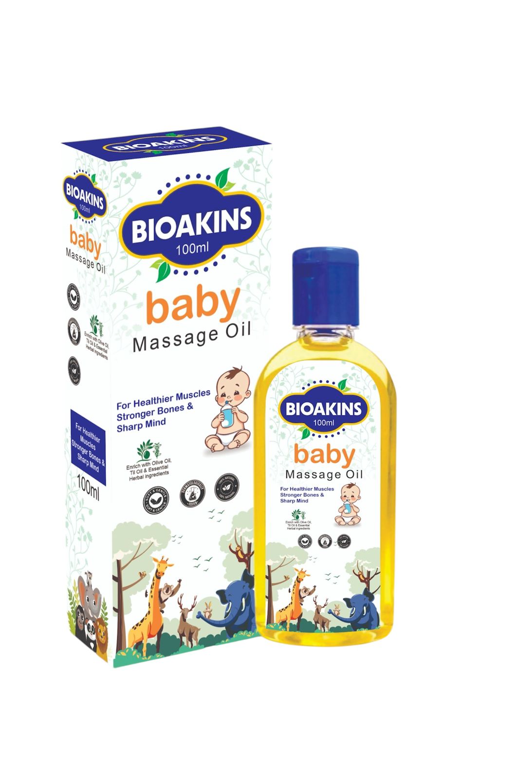 Bioakins Baby Massage Oil